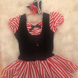 Little Girls Pirate Costume Dress